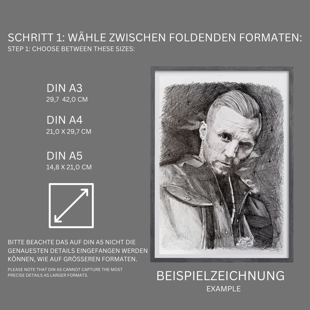 Personalisiertes Portrait
