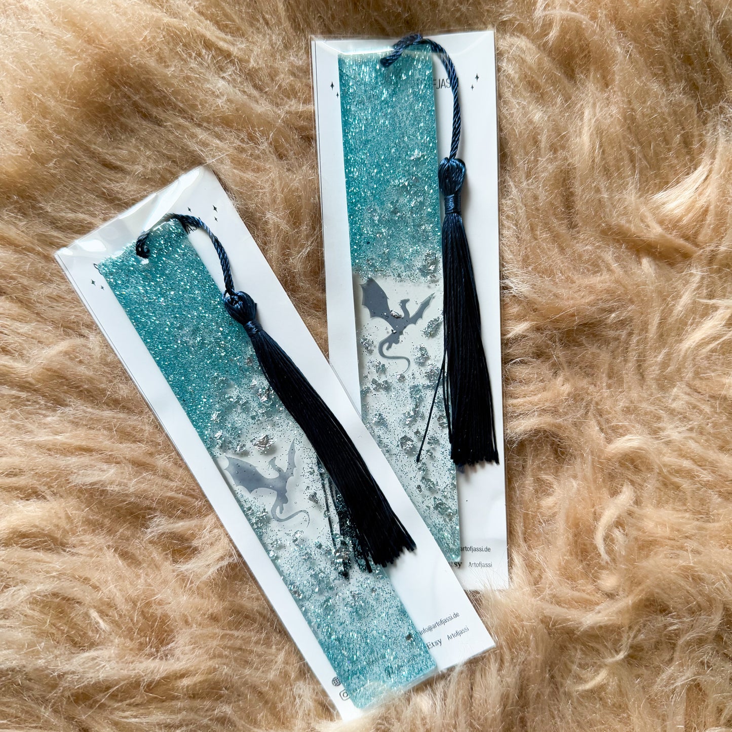 Lesezeichen Resin Drache