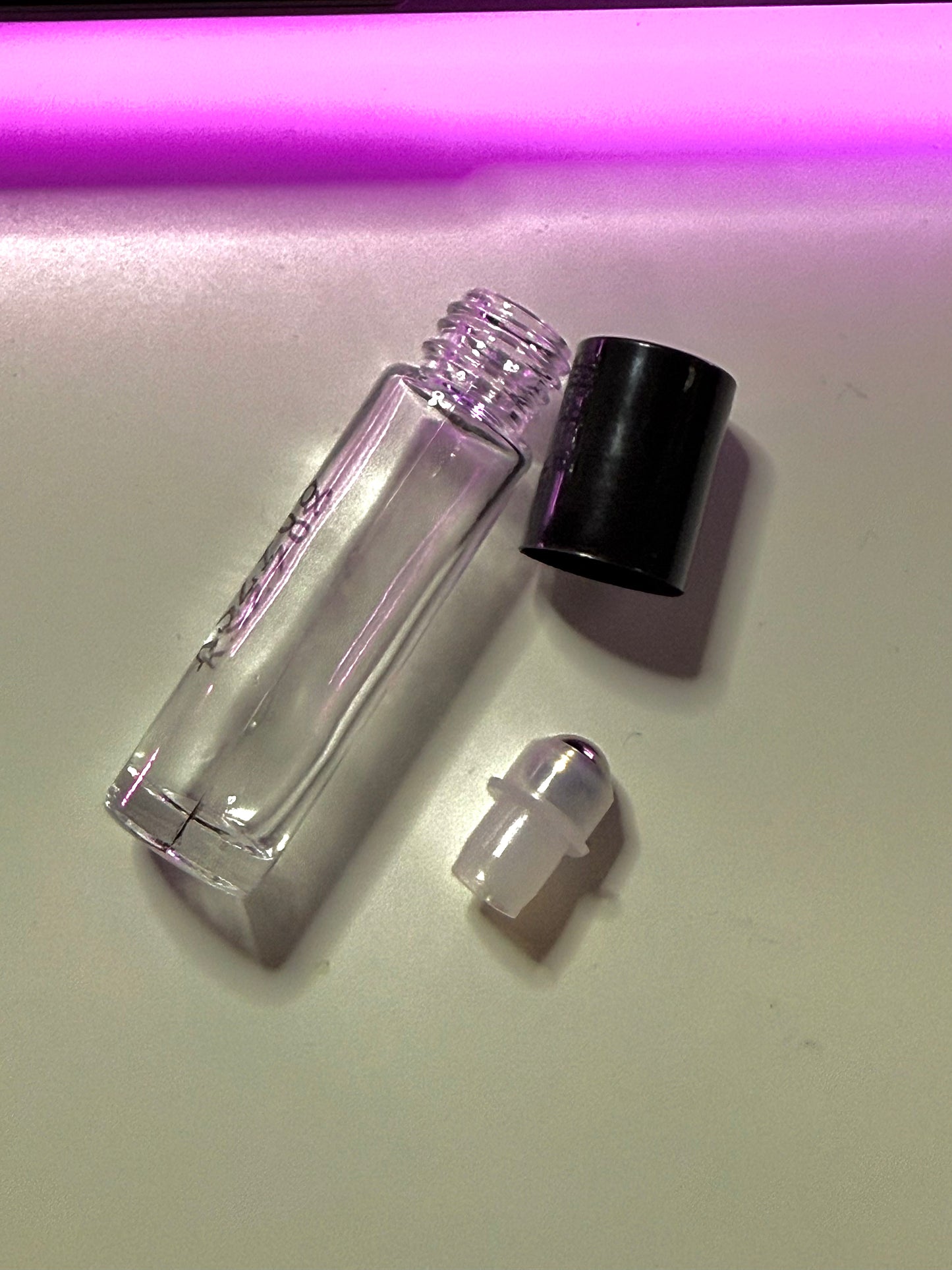 Personalisiertbare Roll On Glasflasche | Parfum | Eingraviert | zum selbst befüllen