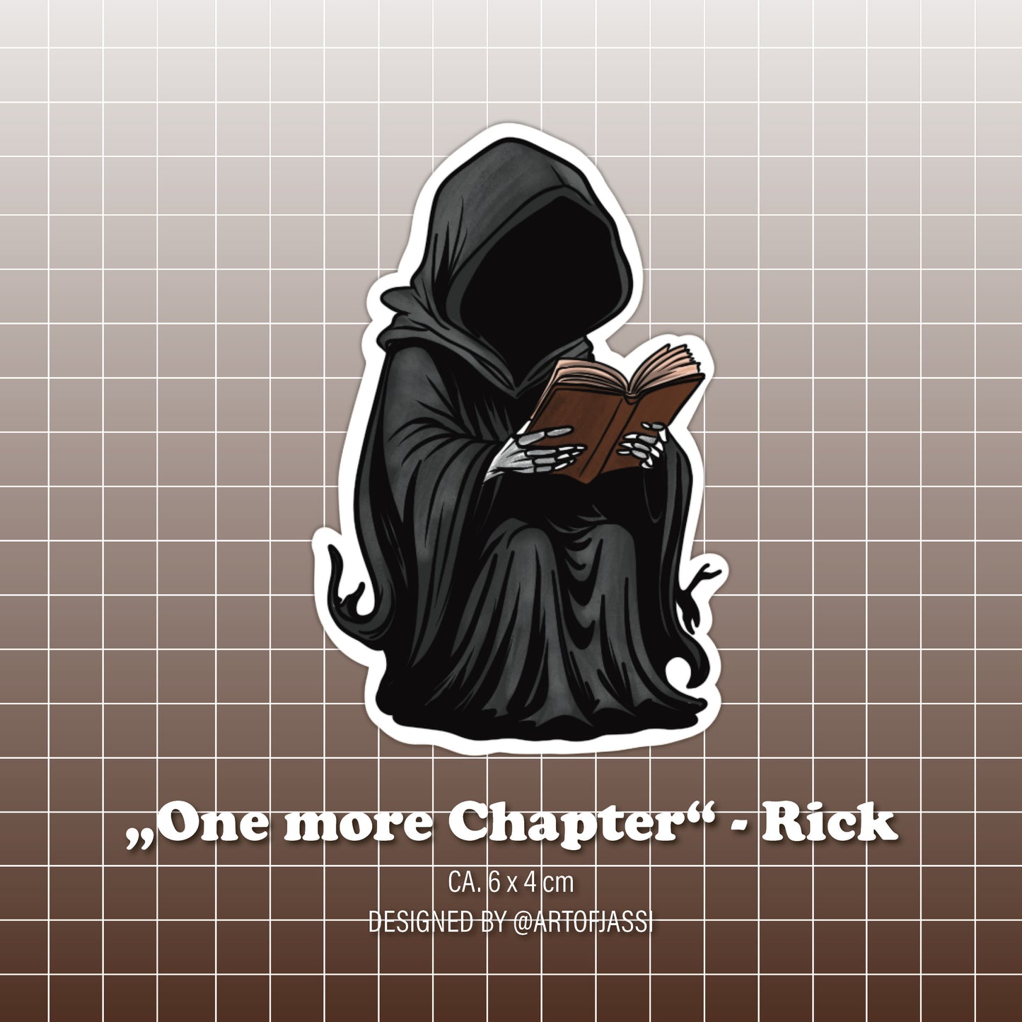 Aufkleber - "Rick One more Chapter"
