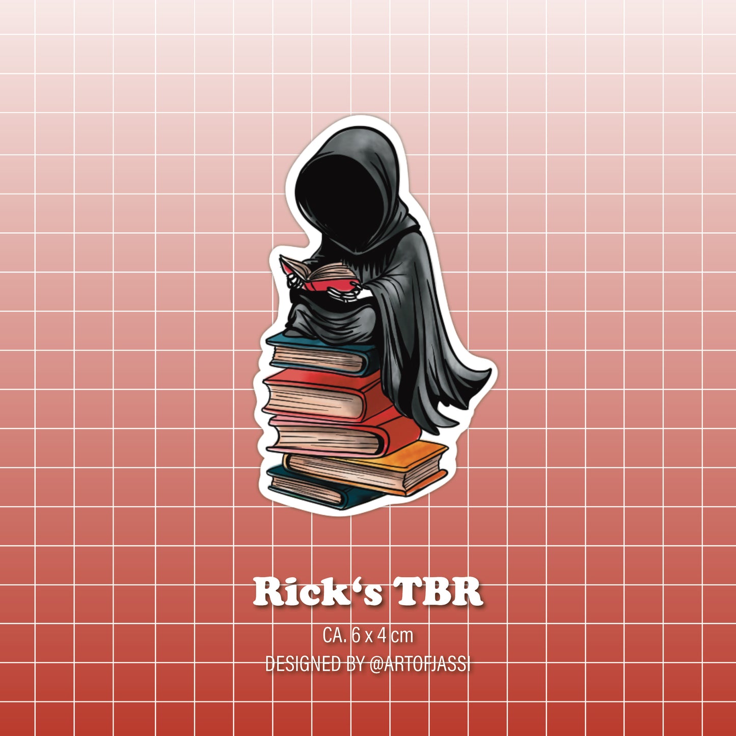 Aufkleber - "Rick's TBR"