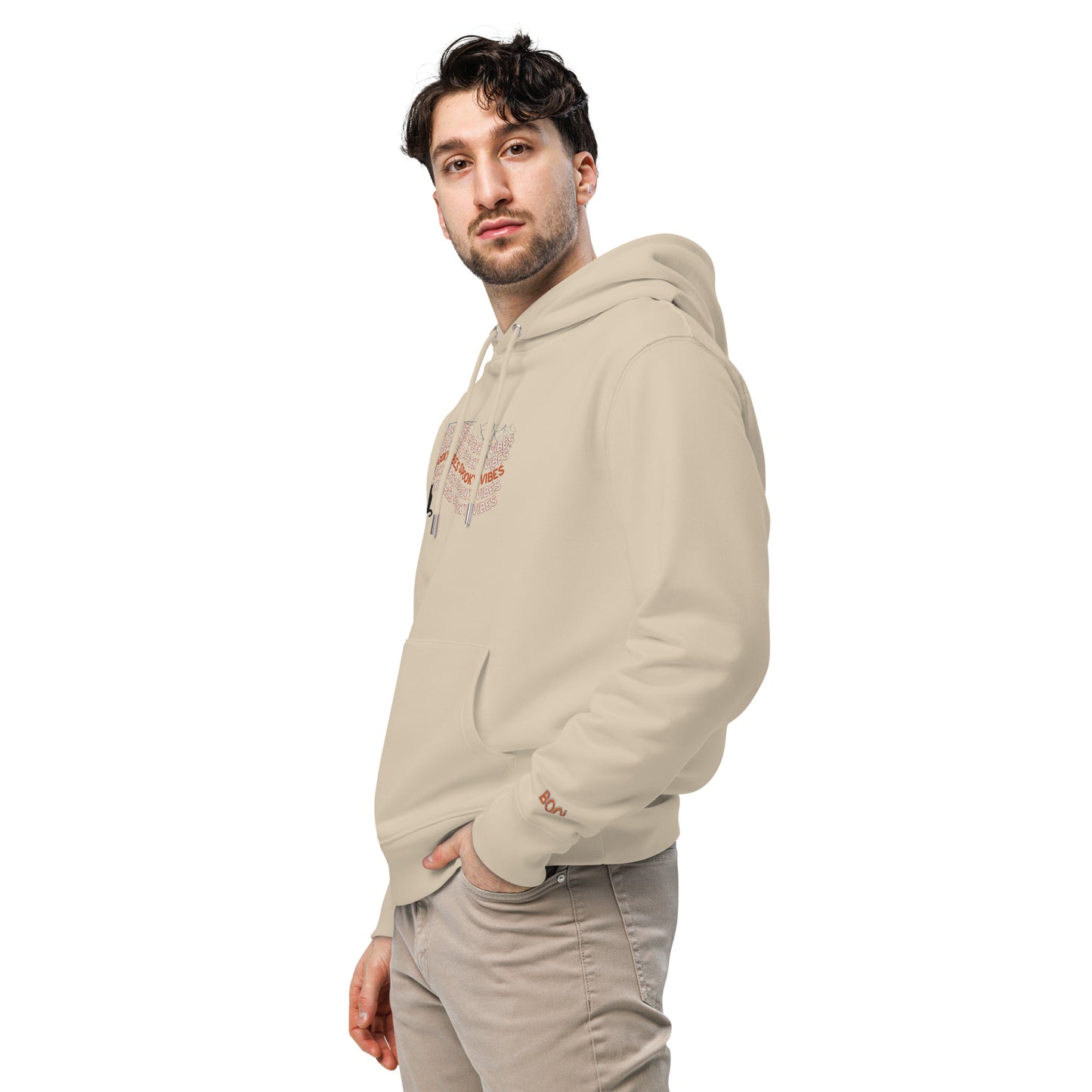 Hoodie " Spooky Vibes" mit Stickerei | Umweltfreundlicher Unisex-Kapuzenpullover