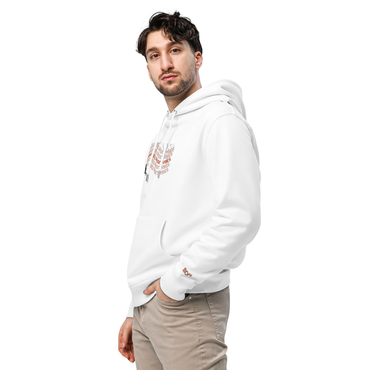 Hoodie " Spooky Vibes" mit Stickerei | Umweltfreundlicher Unisex-Kapuzenpullover