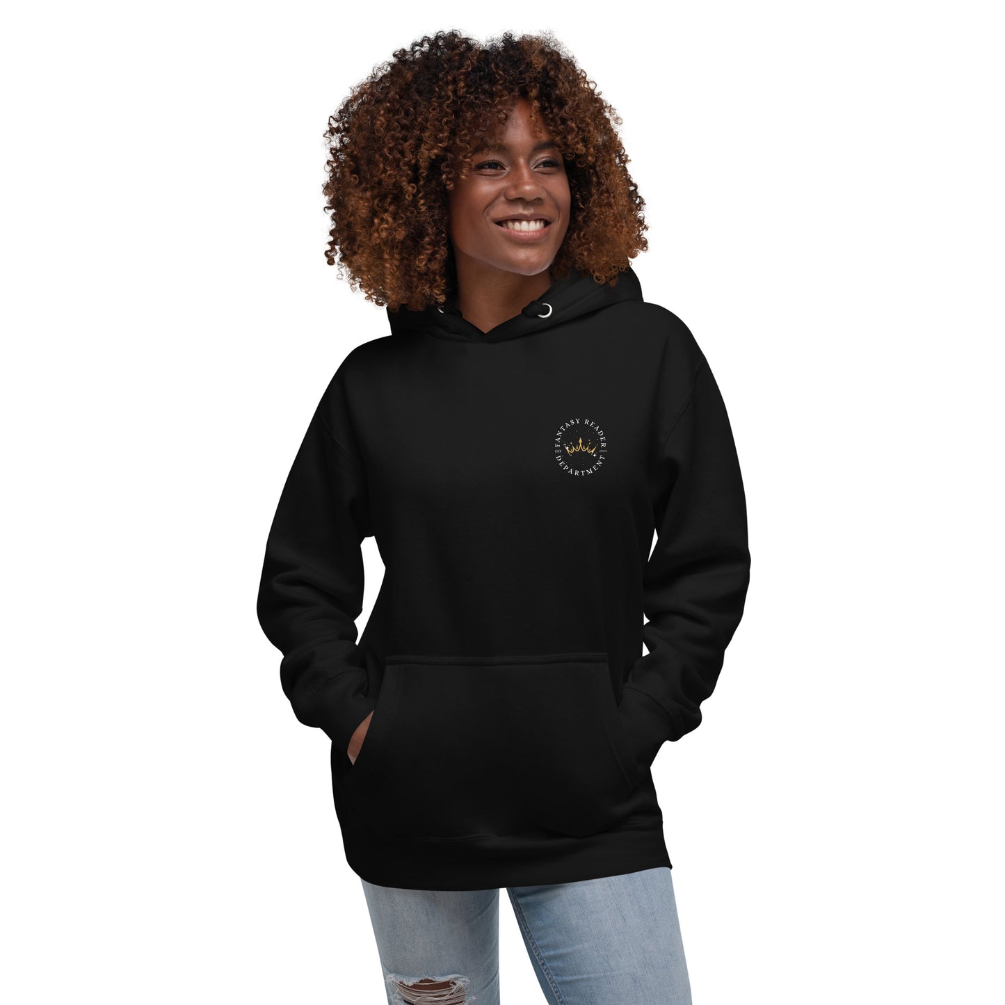 Hoodie "Fantasy Reader Department - Dragon" | Unisex-Kapuzenpullover