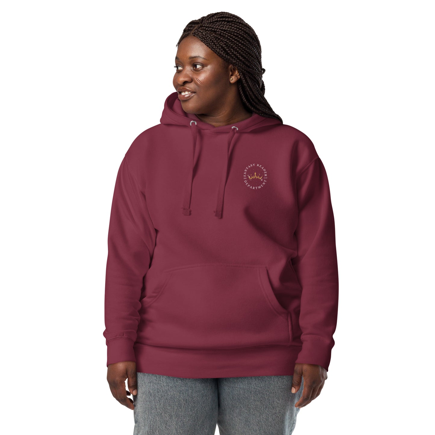 Hoodie "Fantasy Reader Department - Dragon" | Unisex-Kapuzenpullover