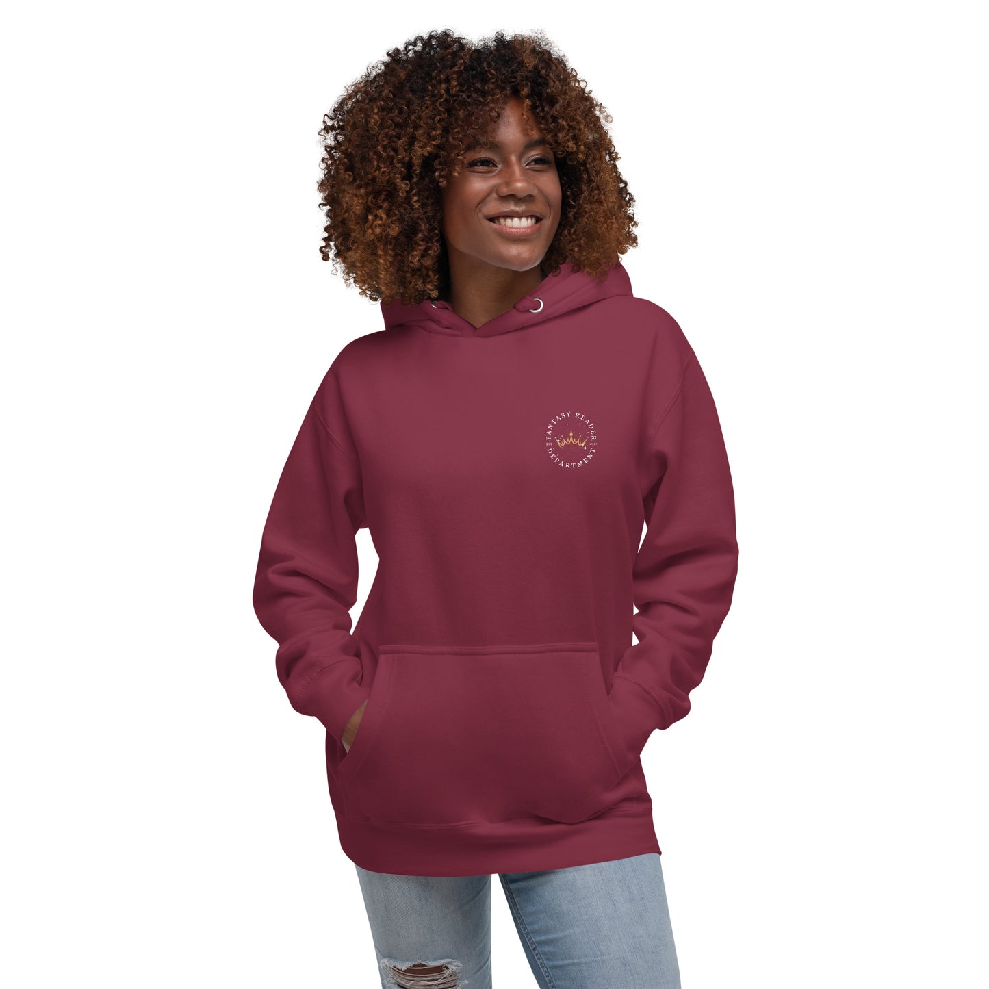 Hoodie "Fantasy Reader Department - Dragon" | Unisex-Kapuzenpullover