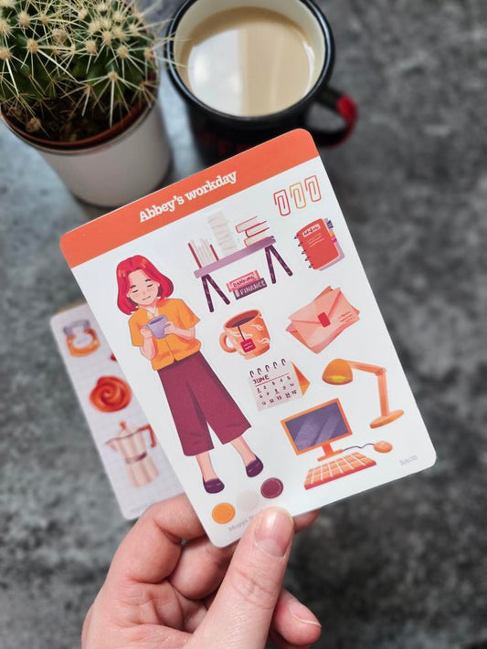 Abby's Workday Stickersheet