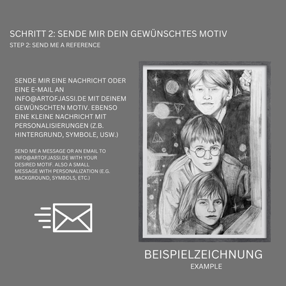 Personalisiertes Portrait