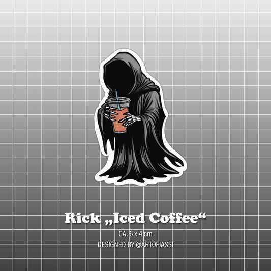 Aufkleber - "Iced Coffee"