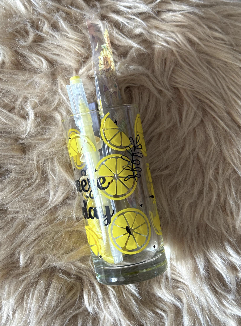 Glas-Set mit Goodies