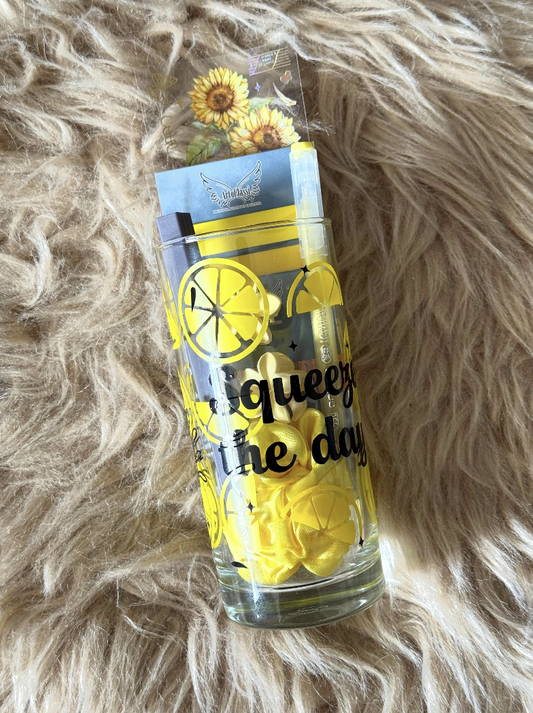 Glas-Set mit Goodies