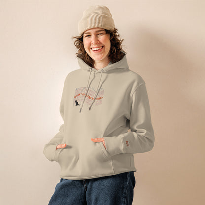 Hoodie " Spooky Vibes" mit Stickerei | Umweltfreundlicher Unisex-Kapuzenpullover