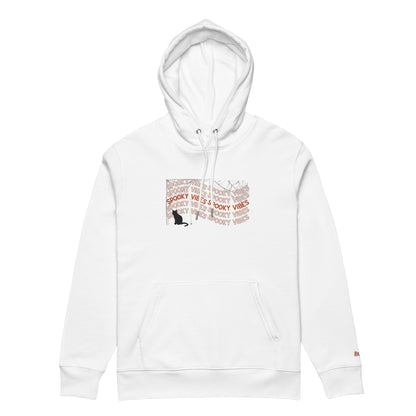 Hoodie " Spooky Vibes" mit Stickerei | Umweltfreundlicher Unisex-Kapuzenpullover