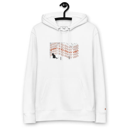 Hoodie " Spooky Vibes" mit Stickerei | Umweltfreundlicher Unisex-Kapuzenpullover