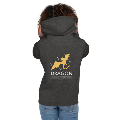 Hoodie "Fantasy Reader Department - Dragon" | Unisex-Kapuzenpullover
