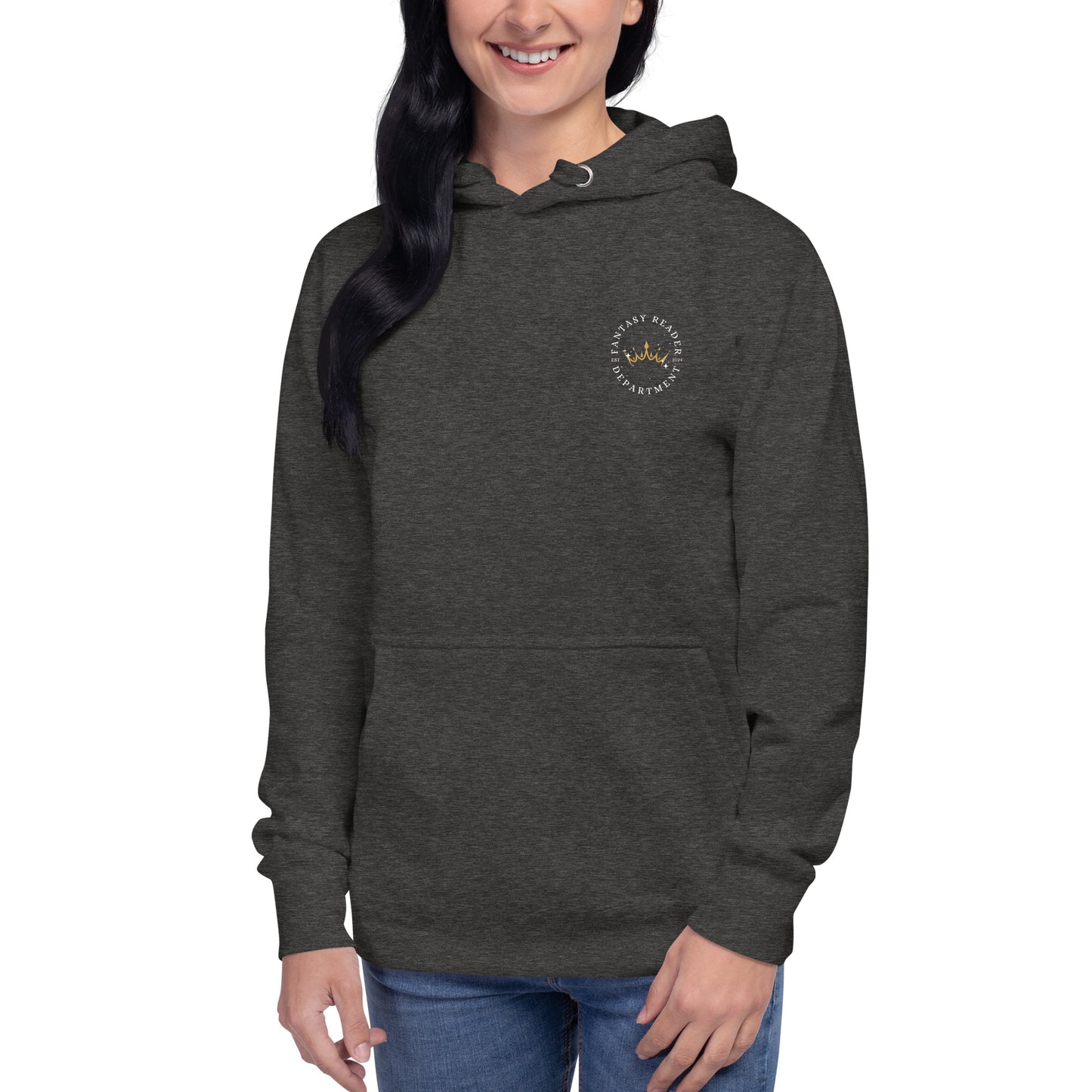Hoodie "Fantasy Reader Department - Dragon" | Unisex-Kapuzenpullover