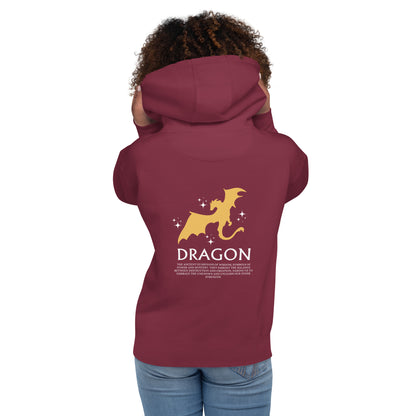 Hoodie "Fantasy Reader Department - Dragon" | Unisex-Kapuzenpullover
